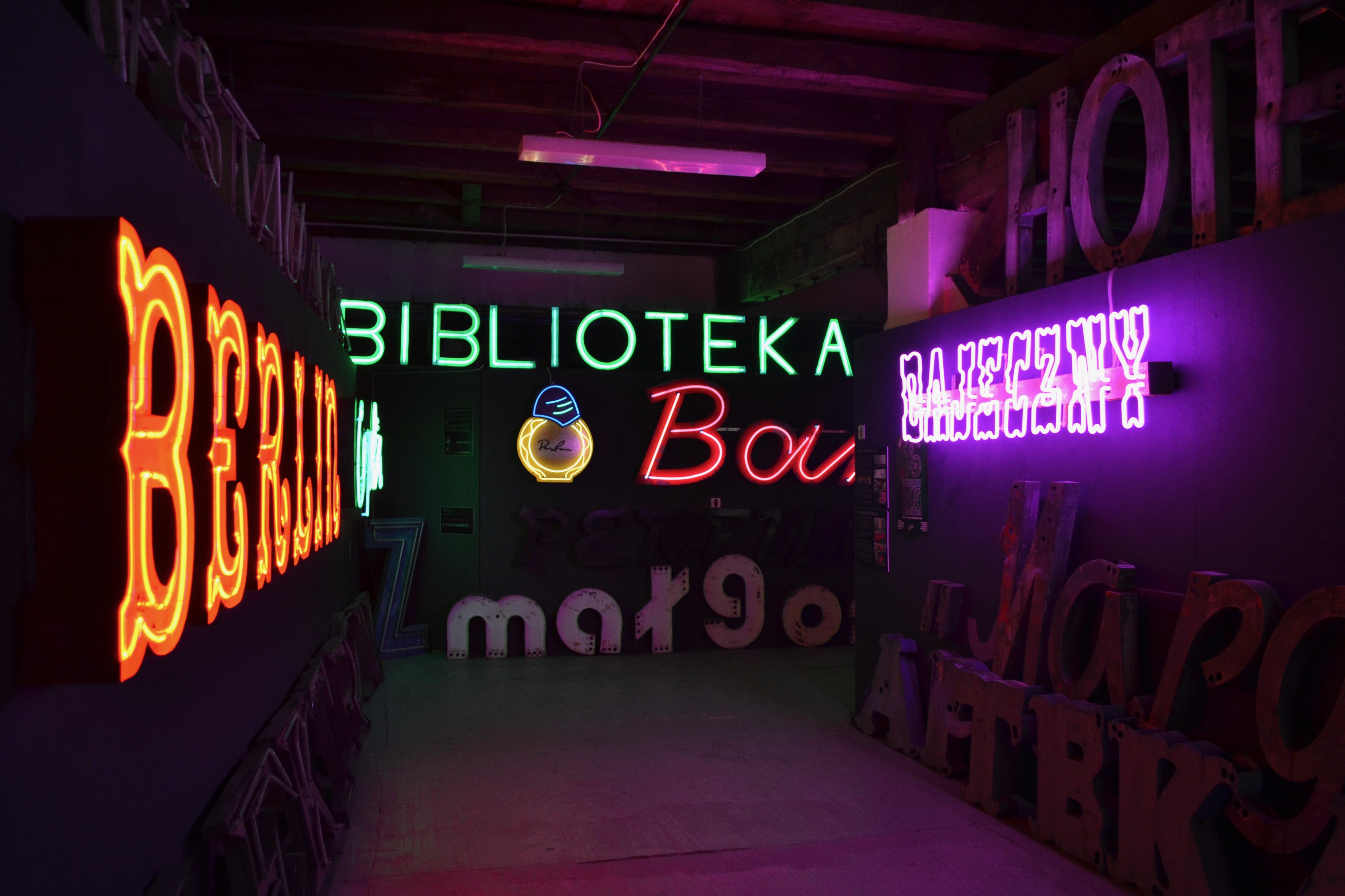 Photo of neon signs